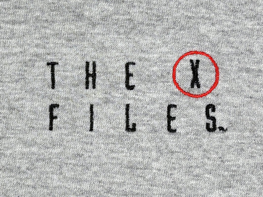 The X-Files Embroidered T-Shirt