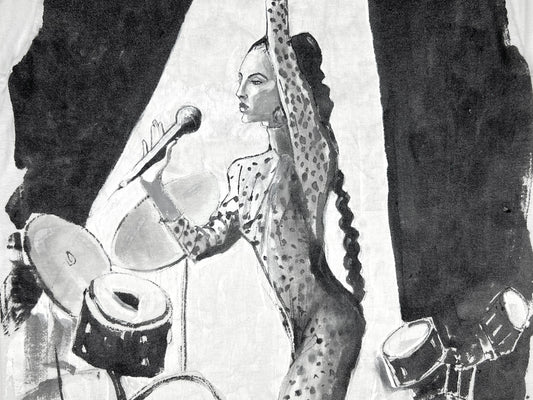 Sade Hand Painted T-Shirt