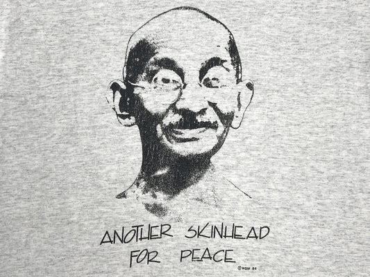 Mahatma Ghandi Another Skinhead For Peace T-Shirt