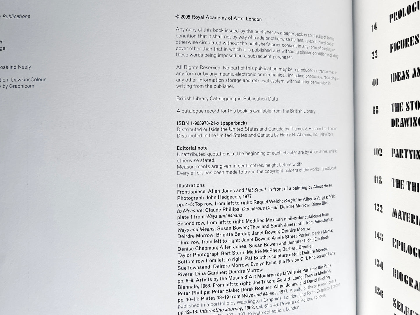 Allen Jones 'Works' Book