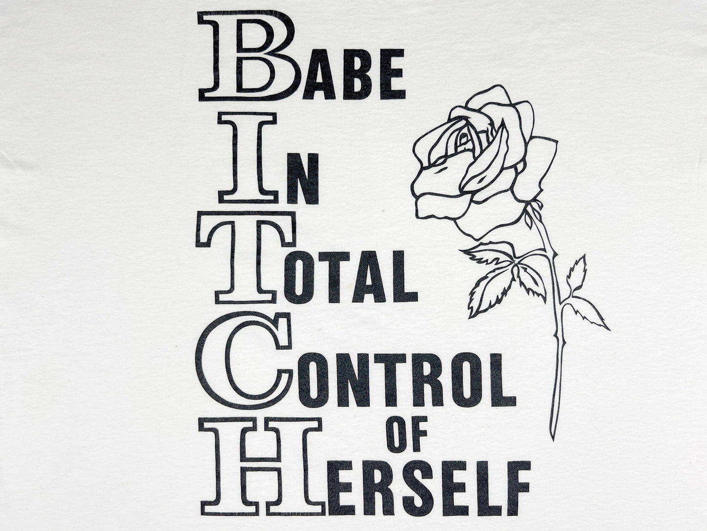B**** Rose T-Shirt