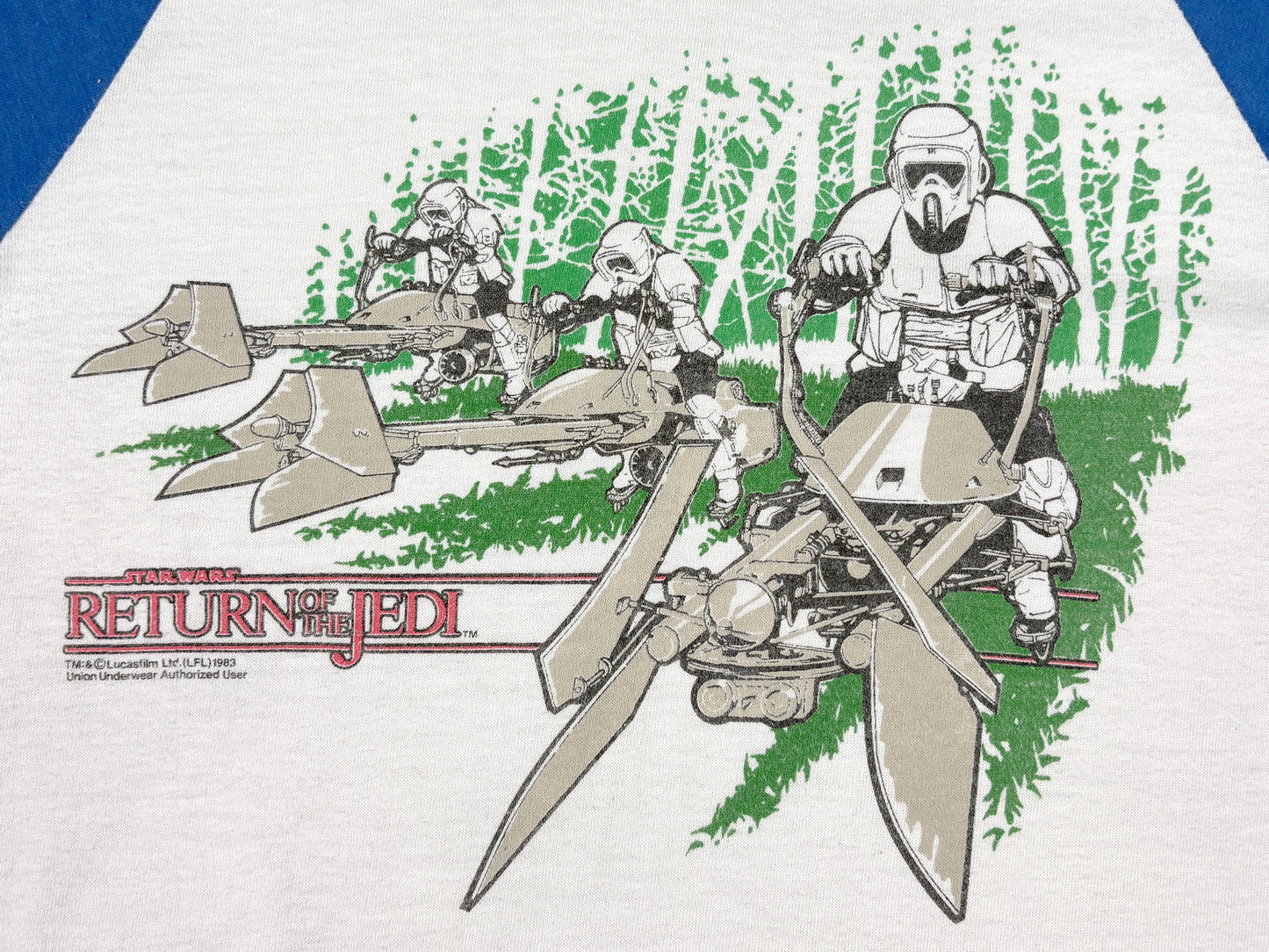 Star Wars Return of the Jedi Speeder Bikes T-Shirt