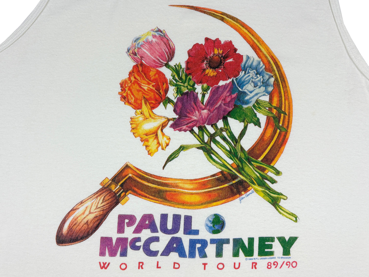 Paul McCartney World Tour 1990 Tank Top