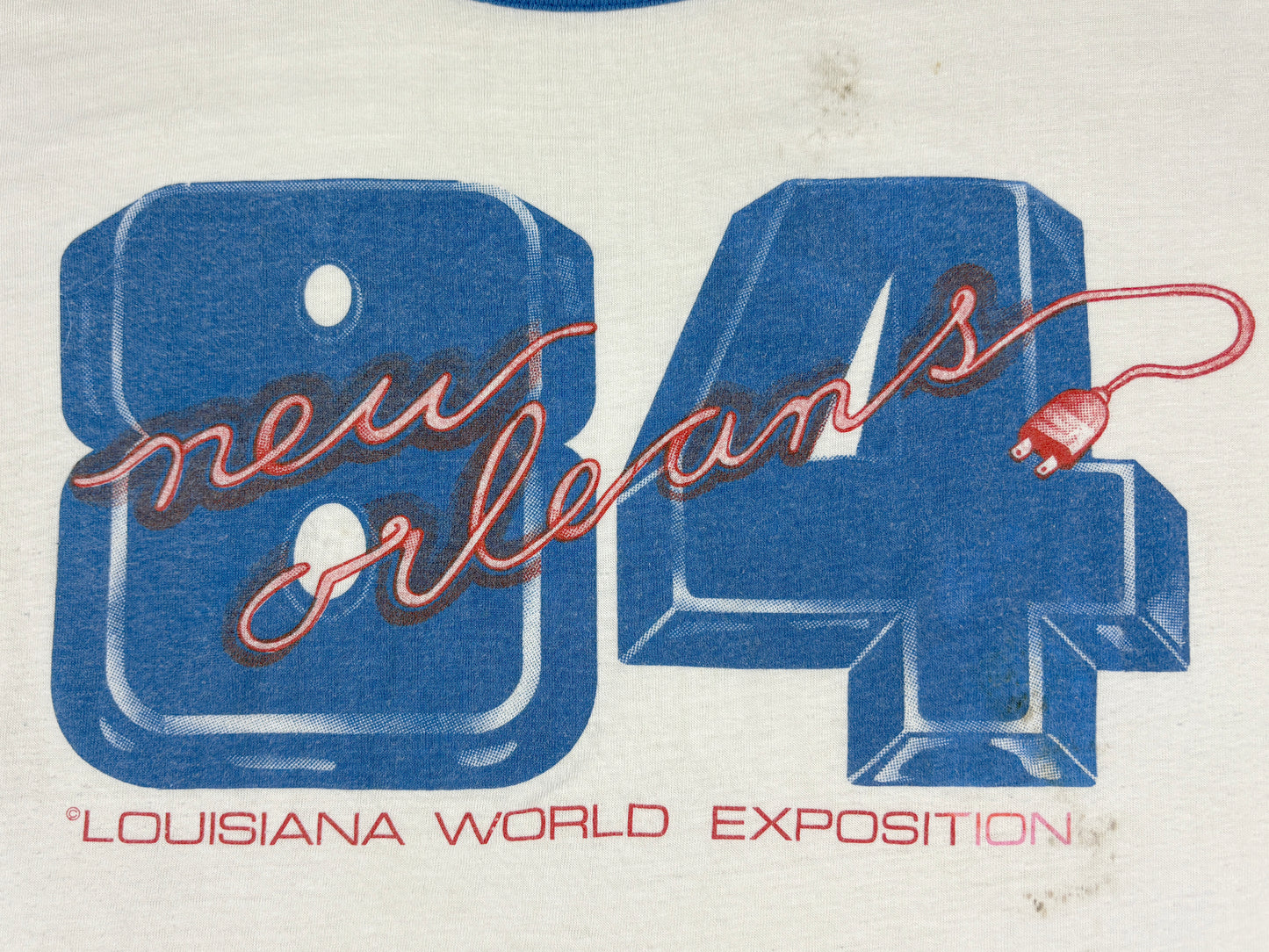 New Orleans Louisiana World Expo 84 Ringer T-Shirt