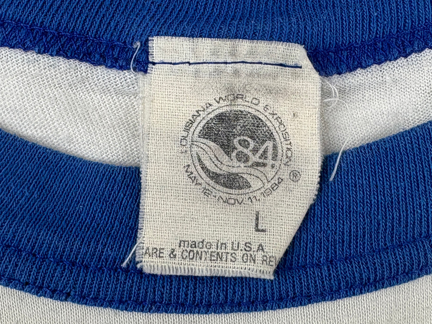 New Orleans Louisiana World Expo 84 Ringer T-Shirt