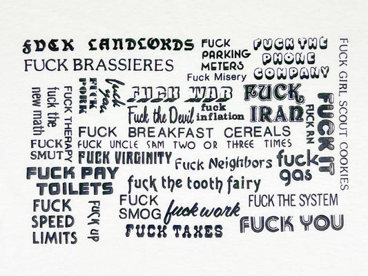 F*** Everything Ringer T-Shirt