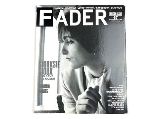 Siouxsie Sioux Fader Magazine 2010