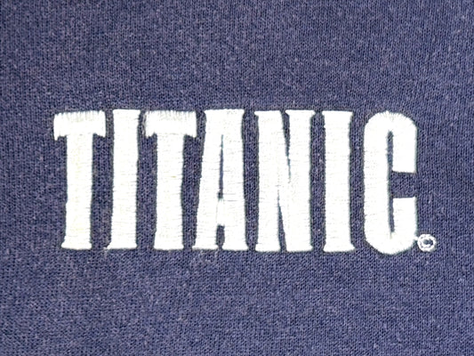 Titanic Embroidered Quarter Zip Sweatshirt