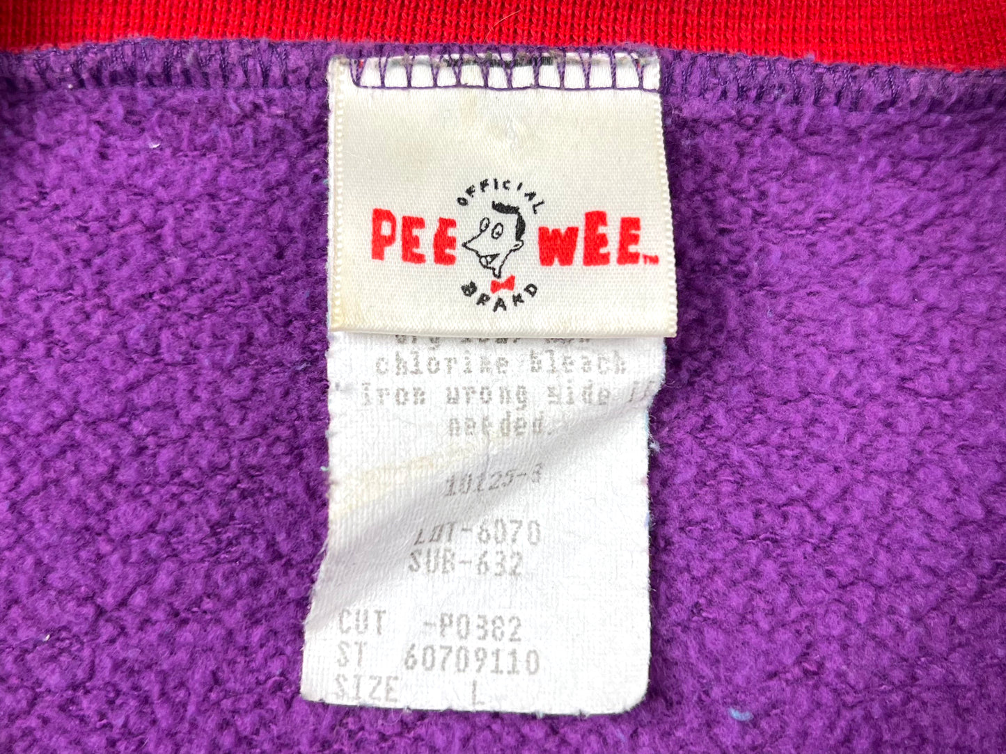 Pee Wee Herman Cartoon Sweatshirt