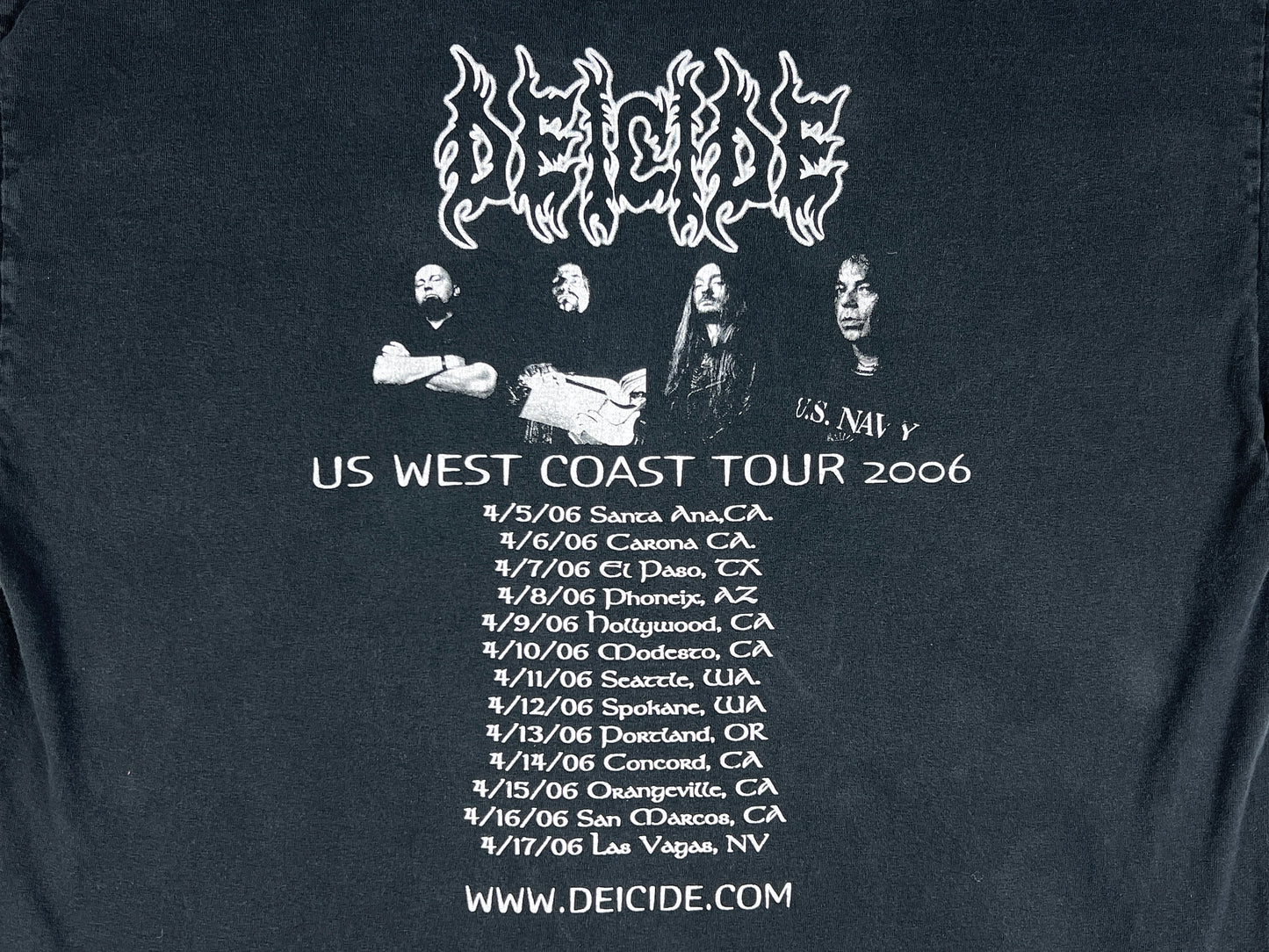 Deicide 2006 Tour T-Shirt