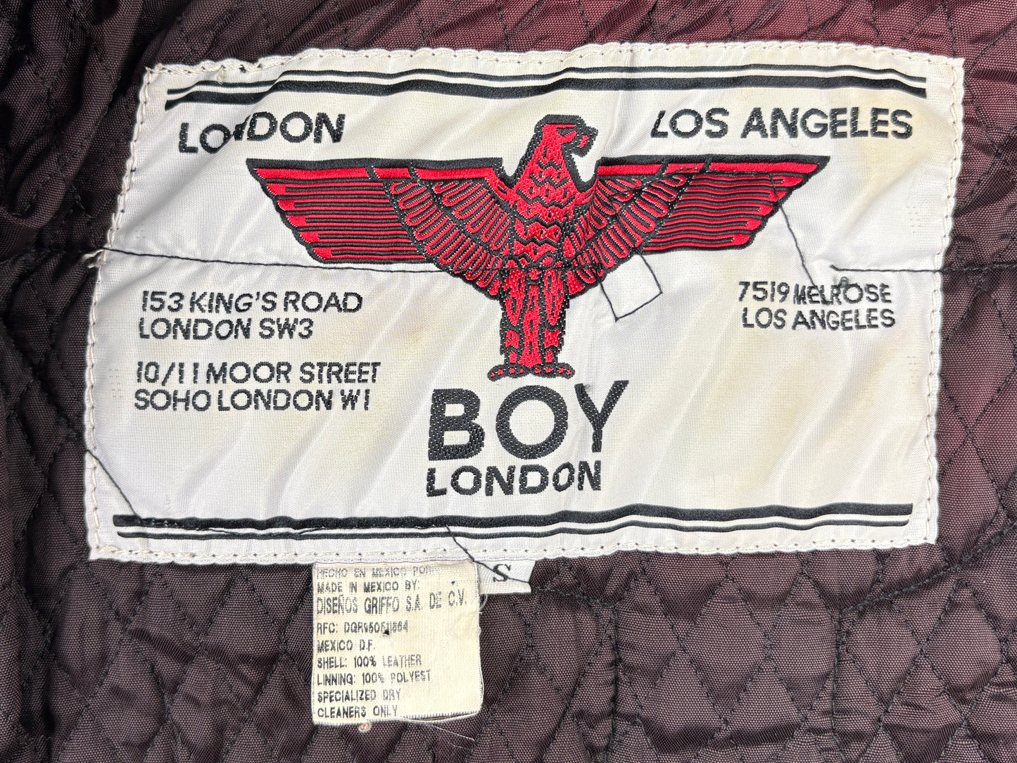 Boy London Leather Jacket