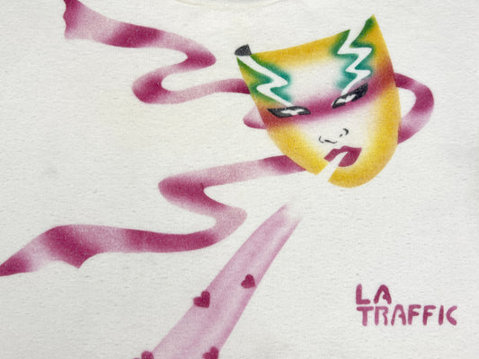 LA Traffic Air Brush Art Sleeveless T-Shirt