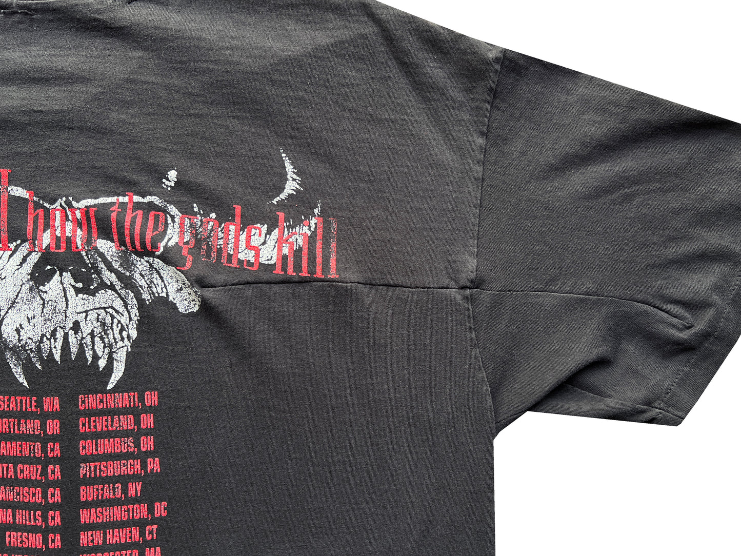 Danzig 'How The Gods Kill' Tour T-Shirt