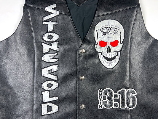 Stone Cold Steve Austin Leather Vest