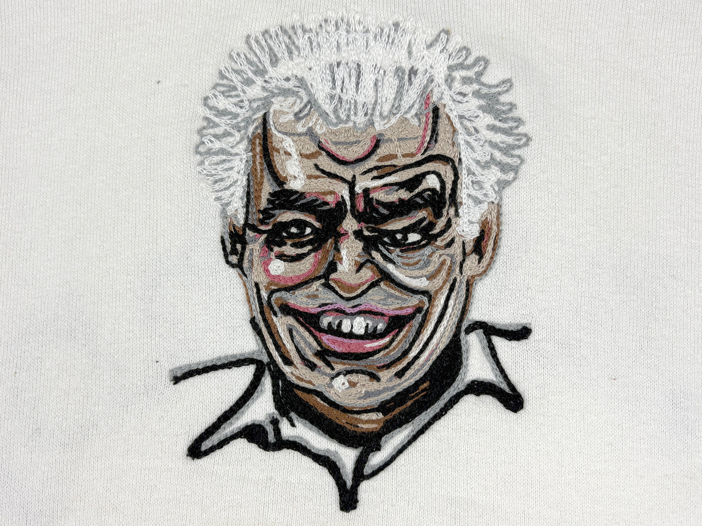 Cecil B. Moxie 'Leland Twin Peaks' Chainstitch Embroidered Hoodie