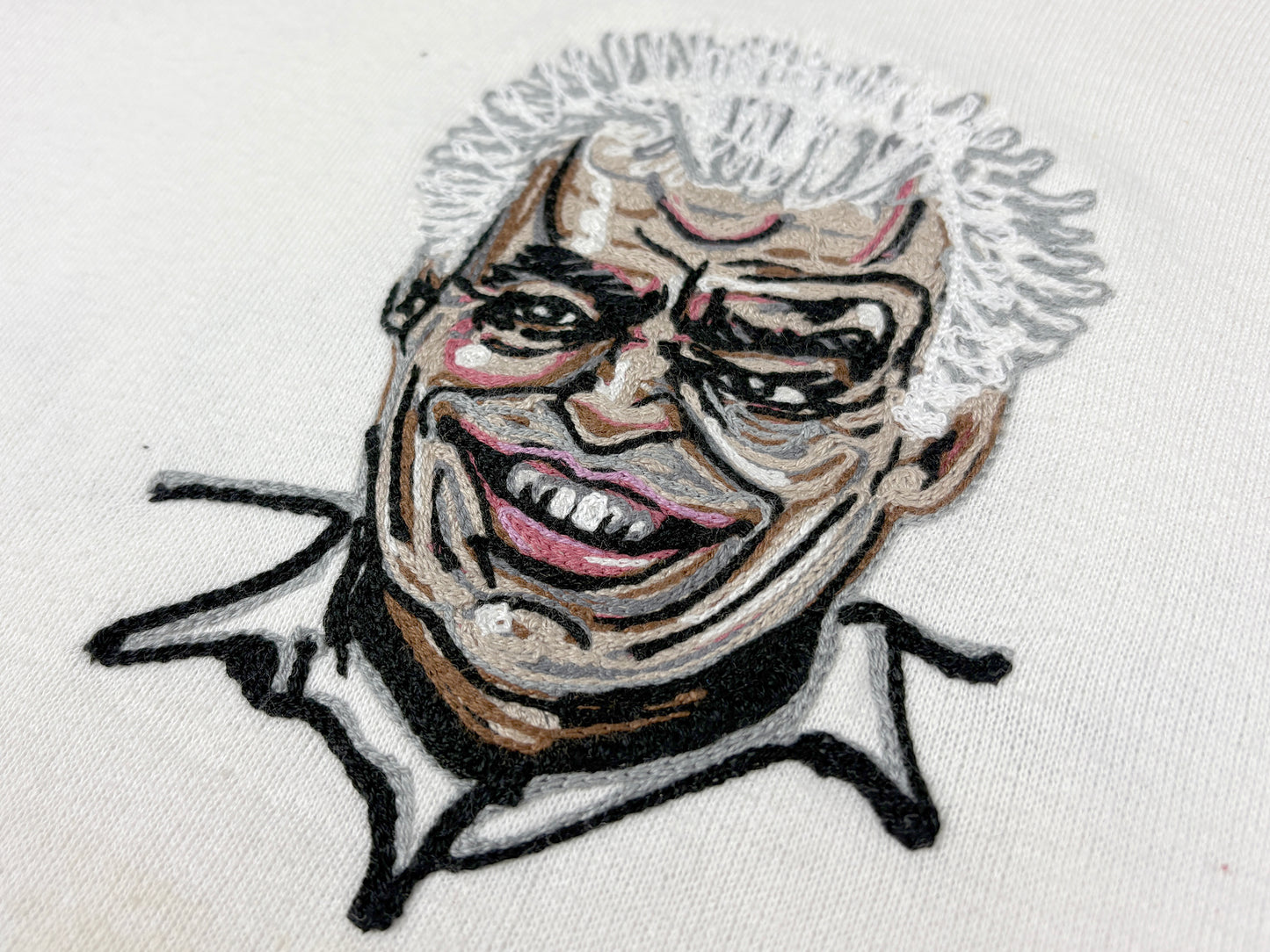 Cecil B. Moxie 'Leland Twin Peaks' Chainstitch Embroidered Hoodie