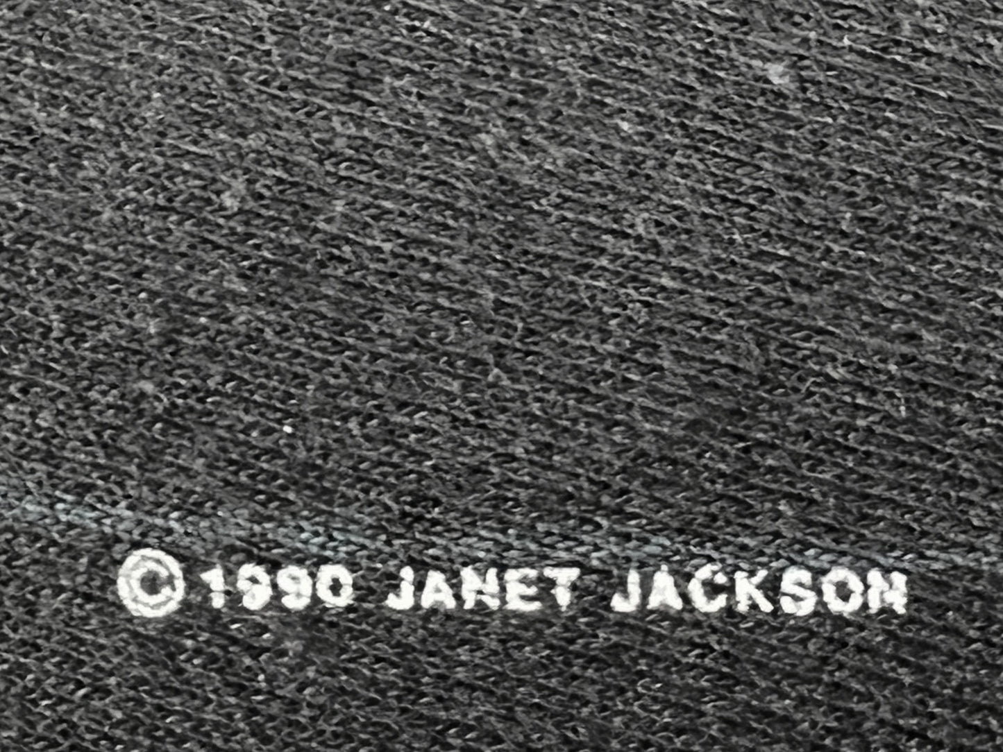 Janet Jackson 'Rhythm Nation' Tour T-Shirt