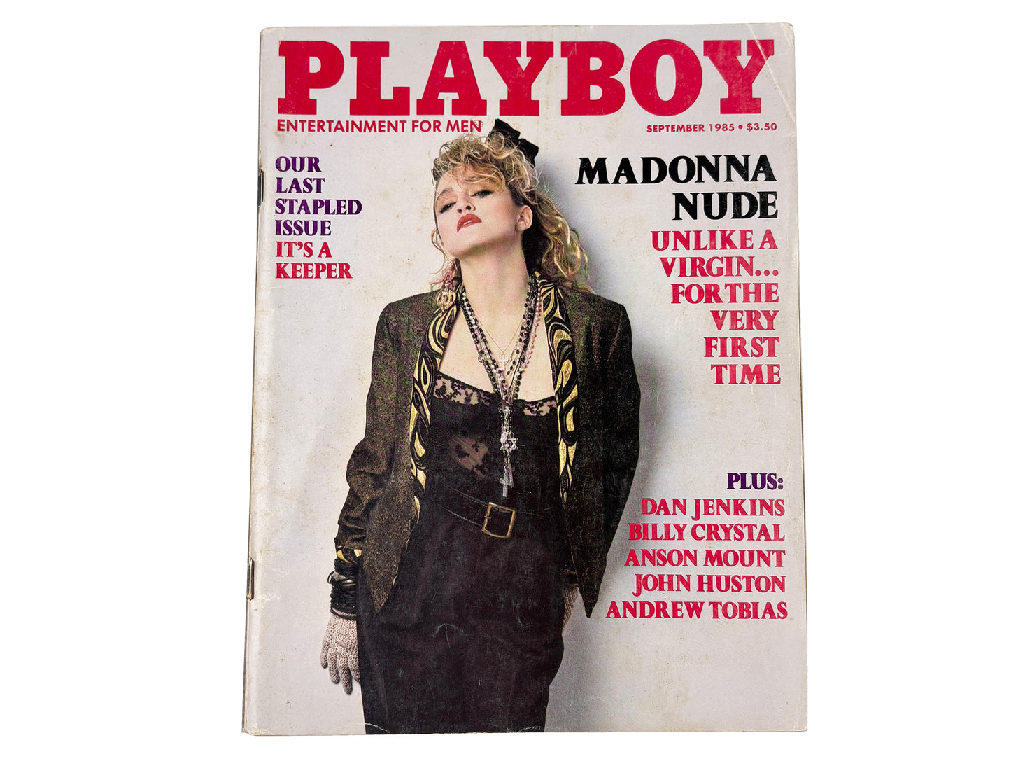 Vintage Madonna Playboy Magazine September 1985