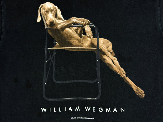 William Wegman 'Dog In A Chair' T-Shirt