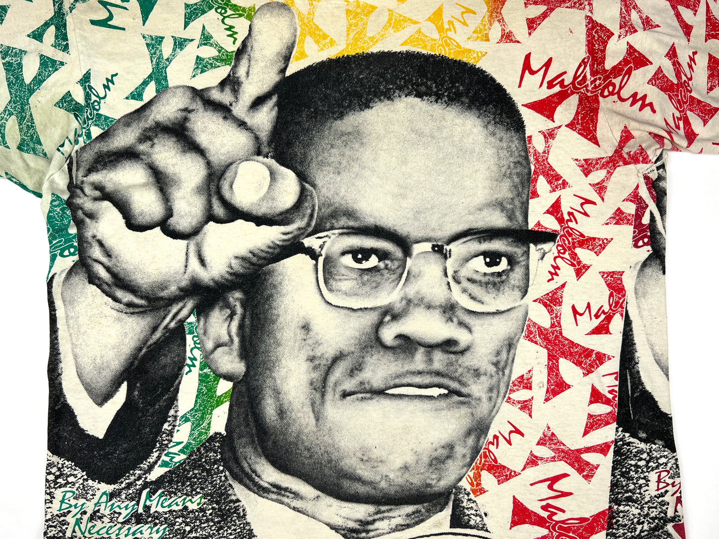 Malcolm X All Over Print T-Shirt
