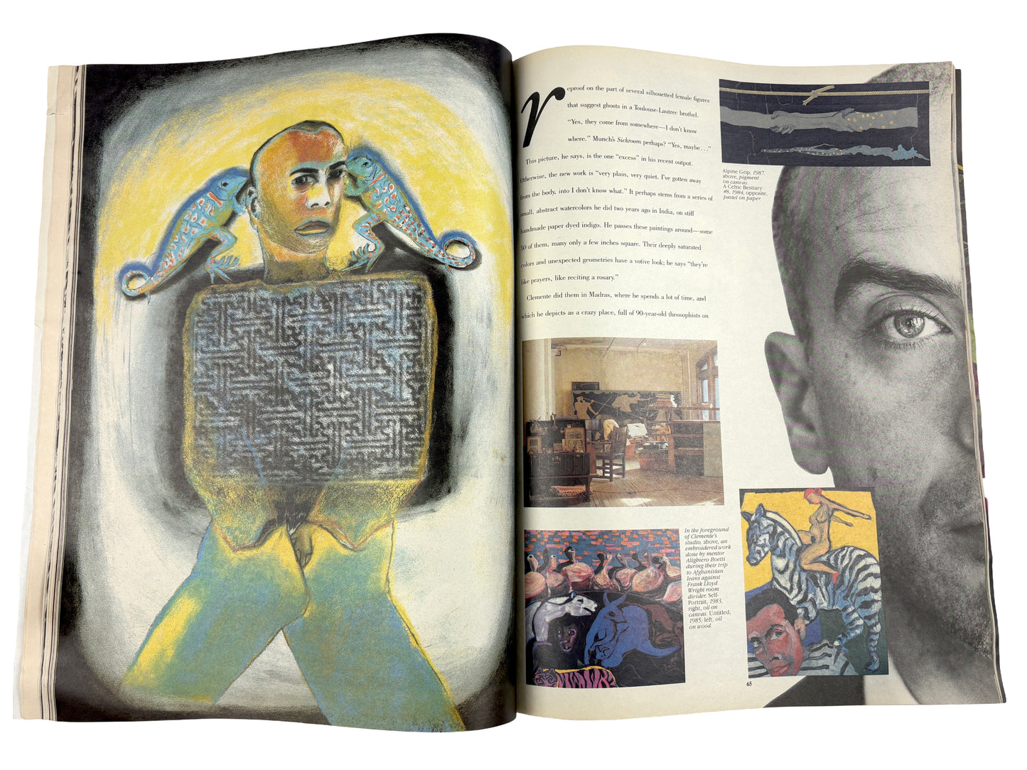 Interview Magazine Francesco Clemente