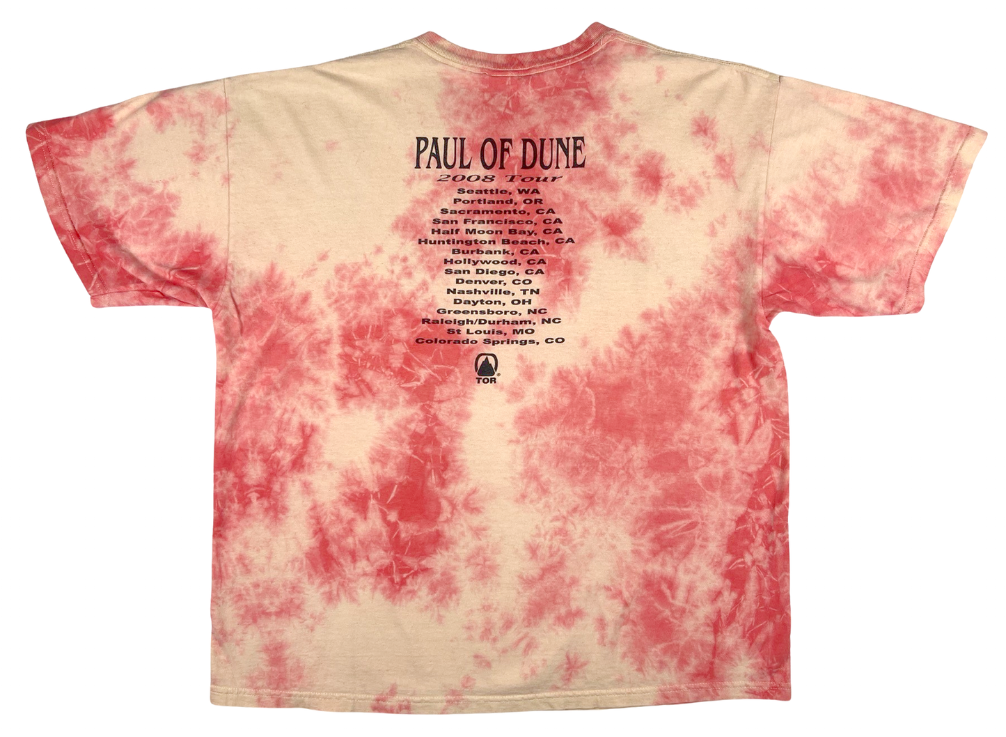 Paul of Dune Book Tour Tie-Dye T-Shirt