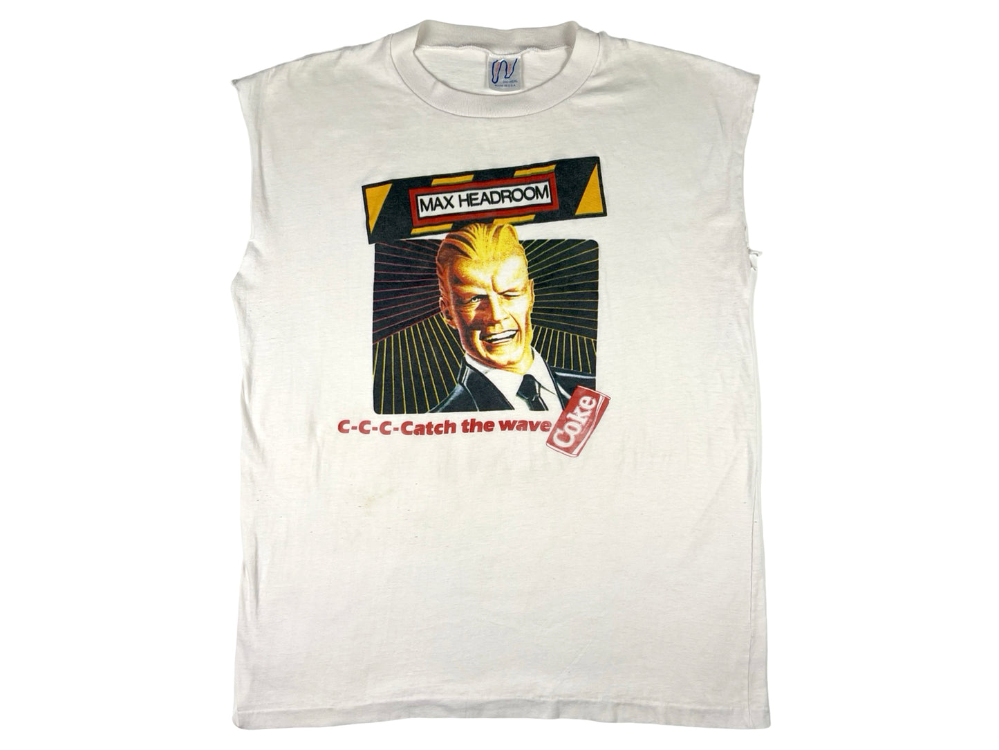 Max Headroom Coca Cola Sleeveless T-Shirt
