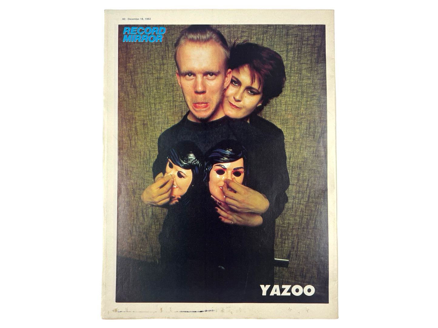 Record Mirror Magazine Siouxsie & The Banshees