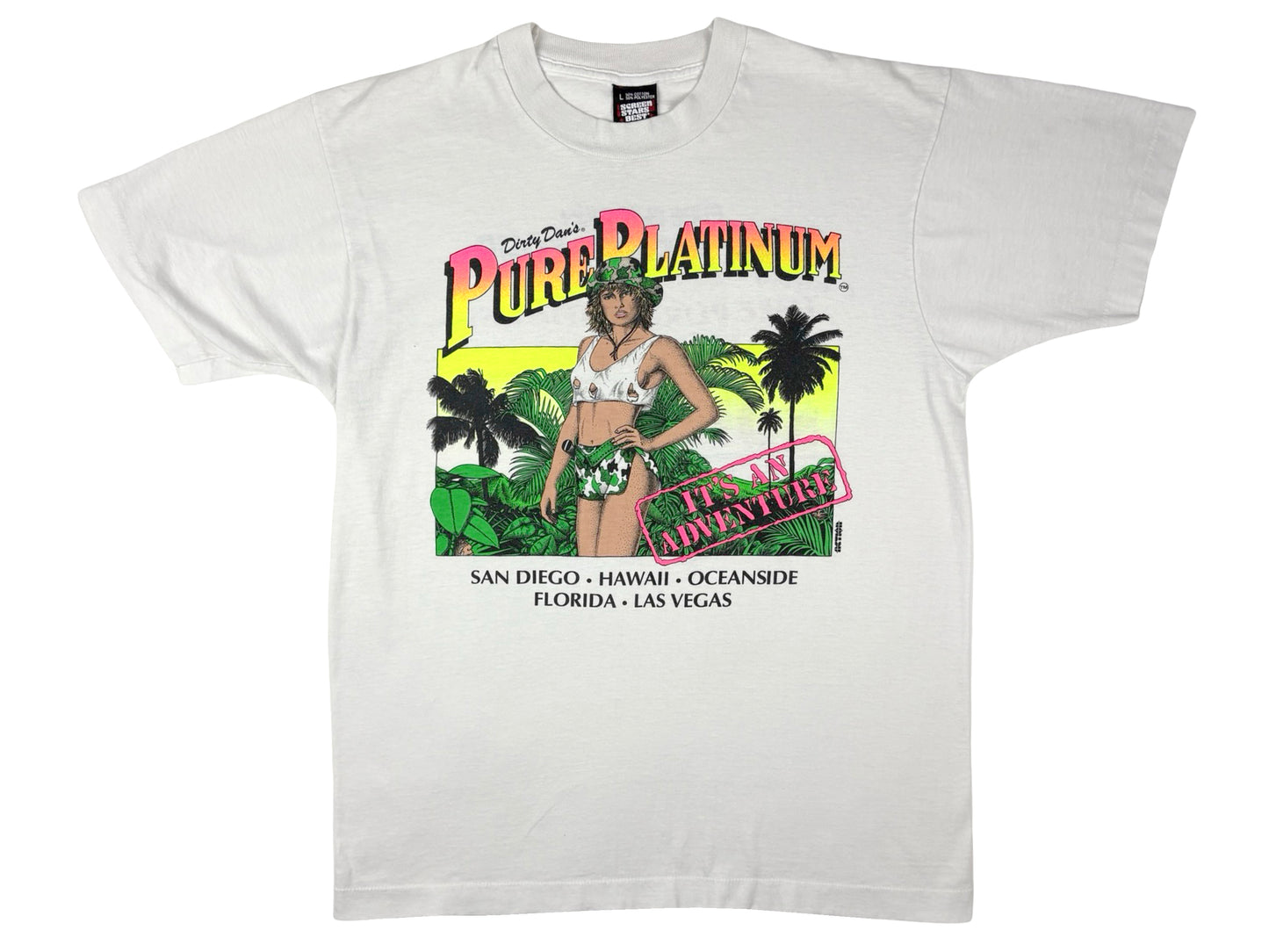 Thee Dollhouse Pure Platinum Safari Babe T-Shirt