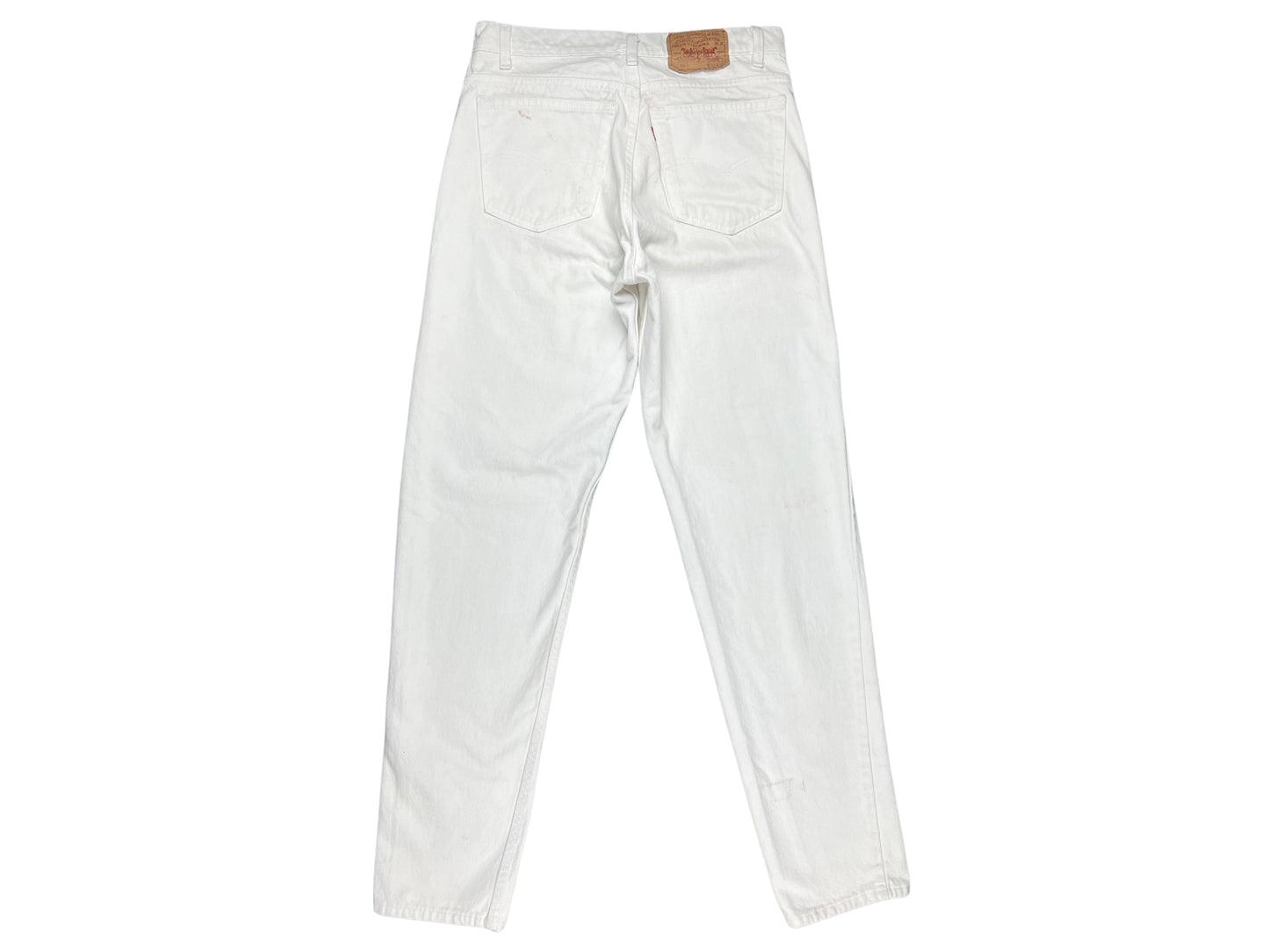 Levi's 550 White Jeans (31" x  33")