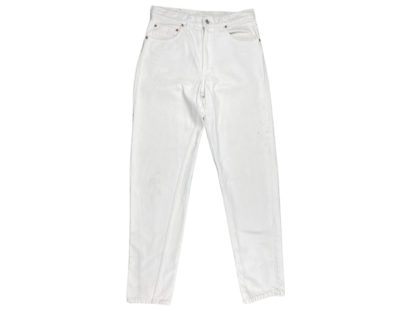 Levi's 550 White Jeans (31" x  33")