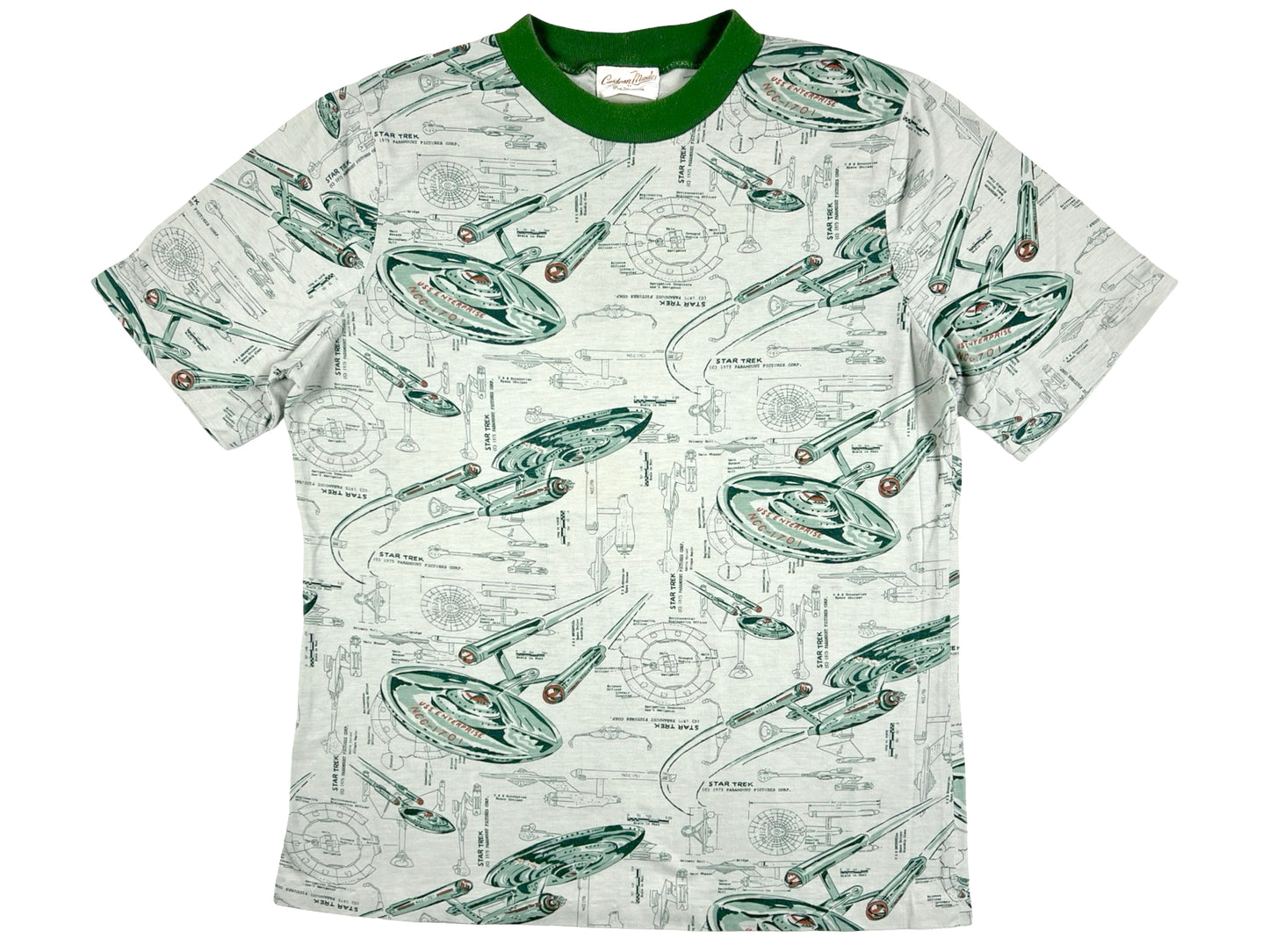 Star Trek USS Enterprise Ringer T-Shirt
