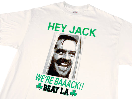 Boston Celtics Beat LA The Shining Bootleg T-Shirt