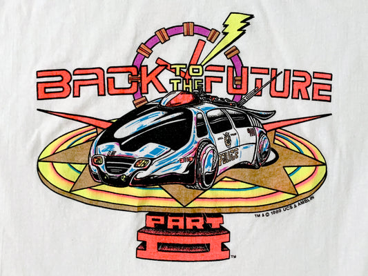 Back to the Future Part 2 Police Car T-Shirt