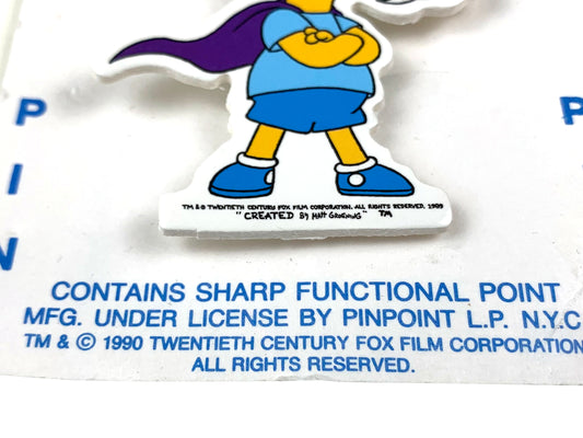 The Simpsons Bartman Pin