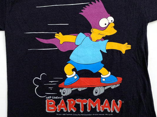 The Simpsons Bartman Skateboarding T-Shirt