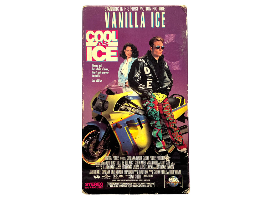 Cool As Ice VHS Vanilla Ice