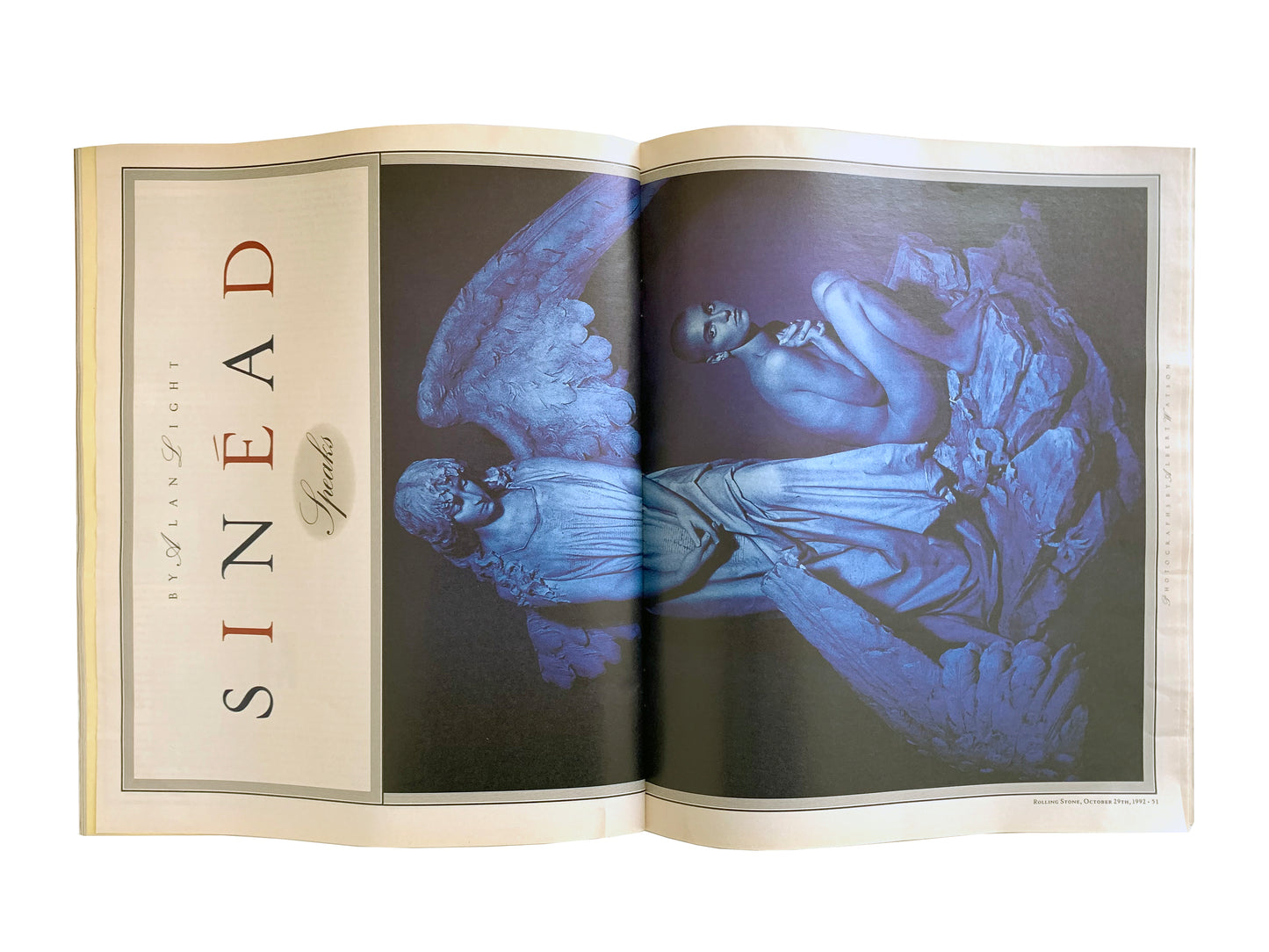 Rolling Stone Magazine Sinead O'Connor Oct 92