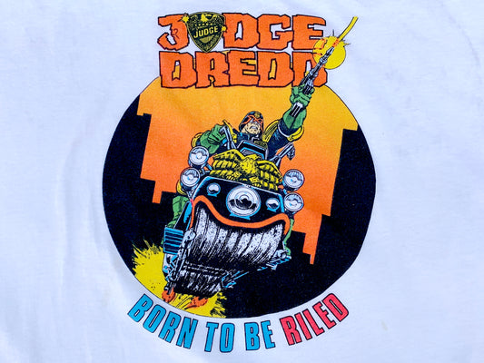 Judge Dredd Born To Be Riled T-Shirt