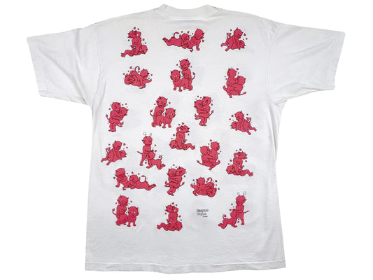 Vintage Fashion Victim Devil Sex Positions T-Shirt