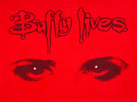 Buffy the Vampire Slayer Lives Red T-Shirt