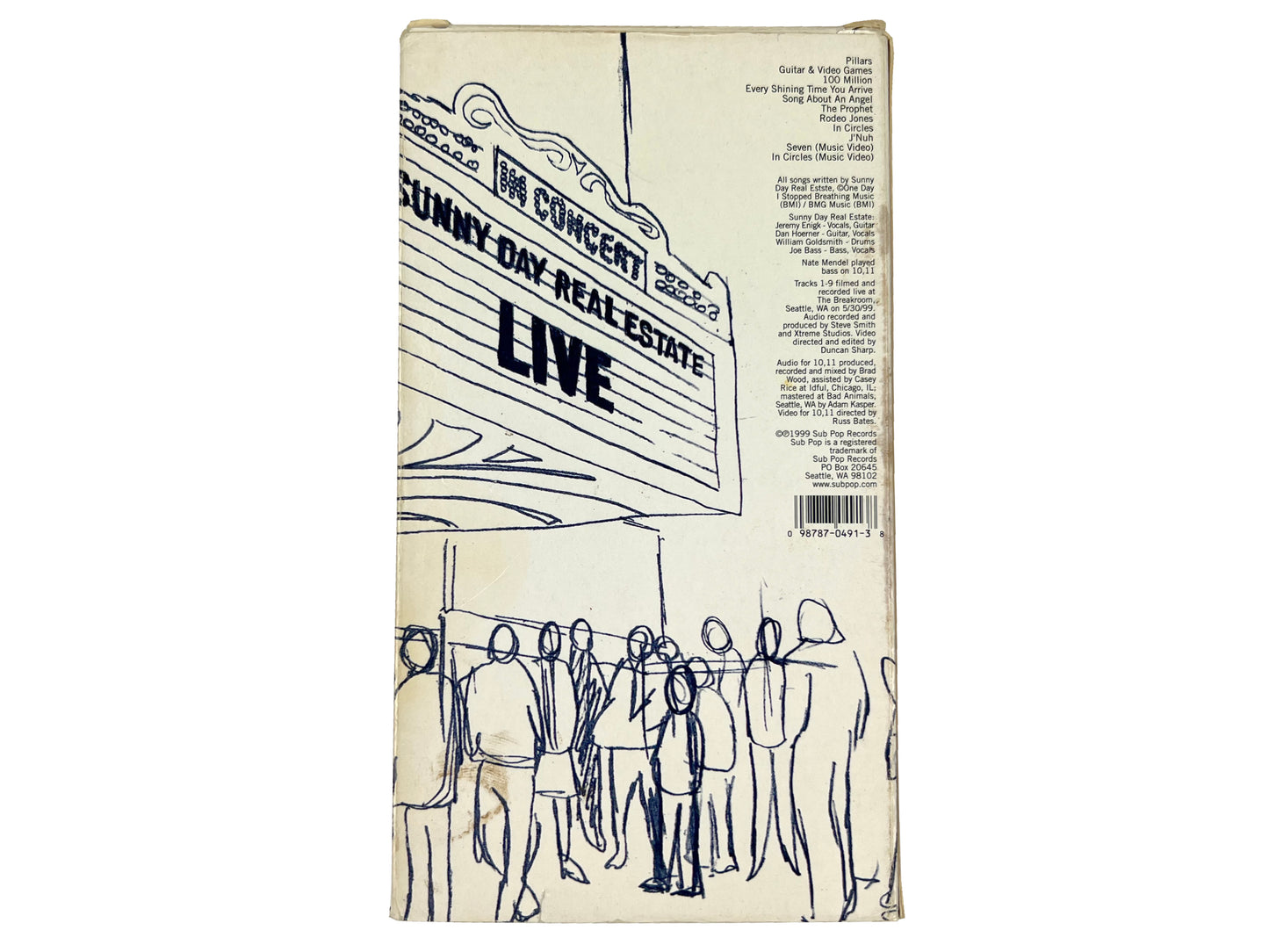Sunny Day Real Estate Live VHS