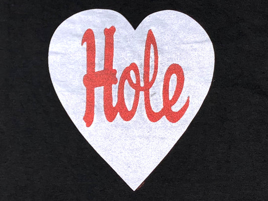 Hole Silver Heart T-Shirt