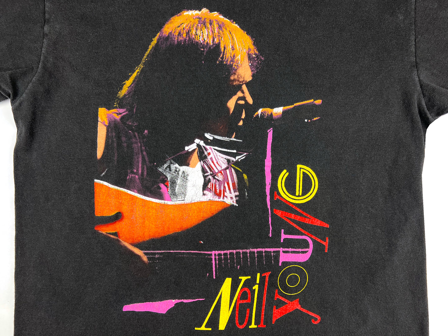 Neil Young 1987 European Tour T-Shirt
