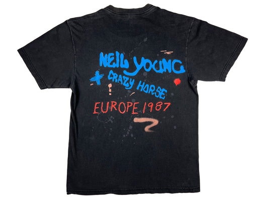 Neil Young 1987 European Tour T-Shirt