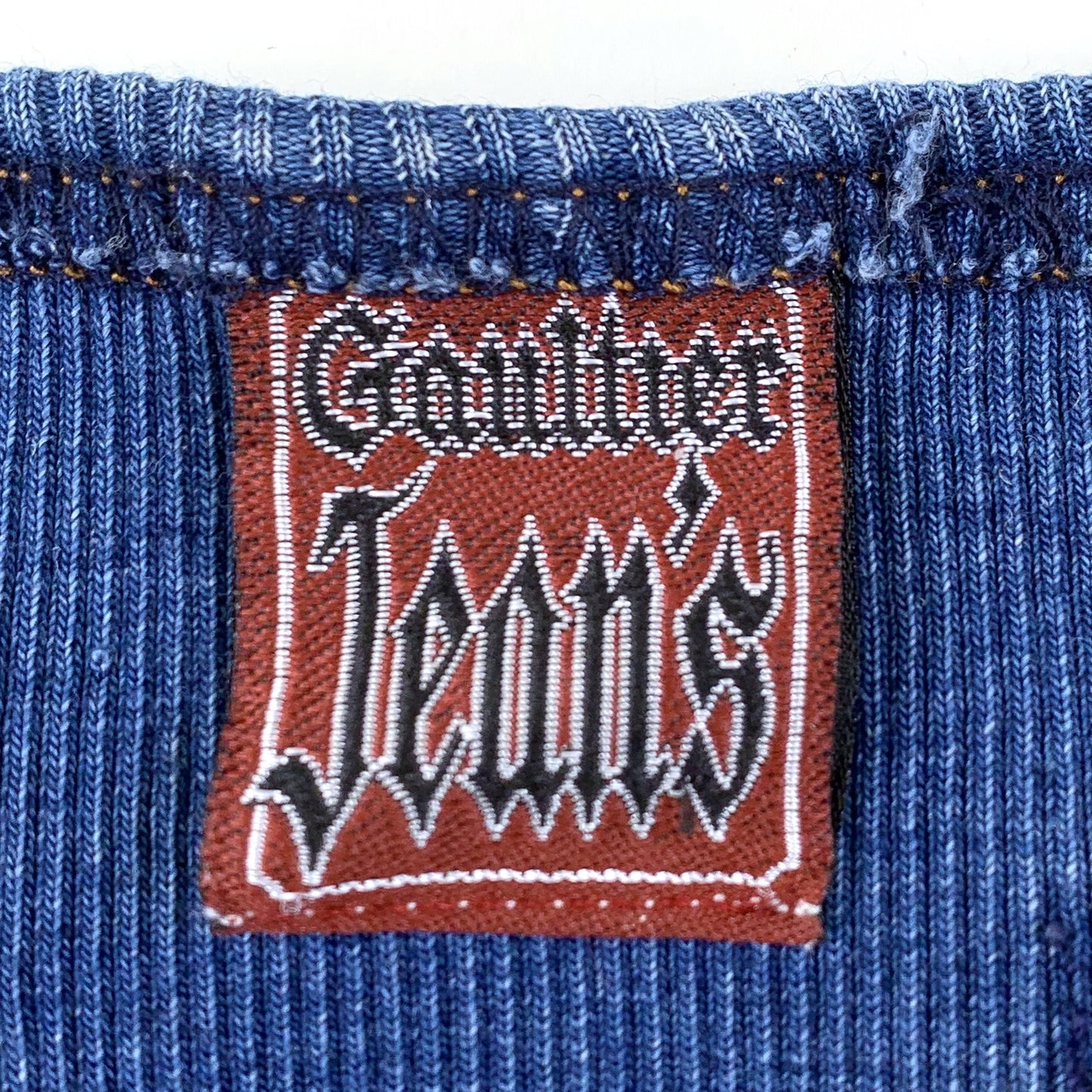 Jean Paul Gaultier Jeans Ribbed L/S Shirt