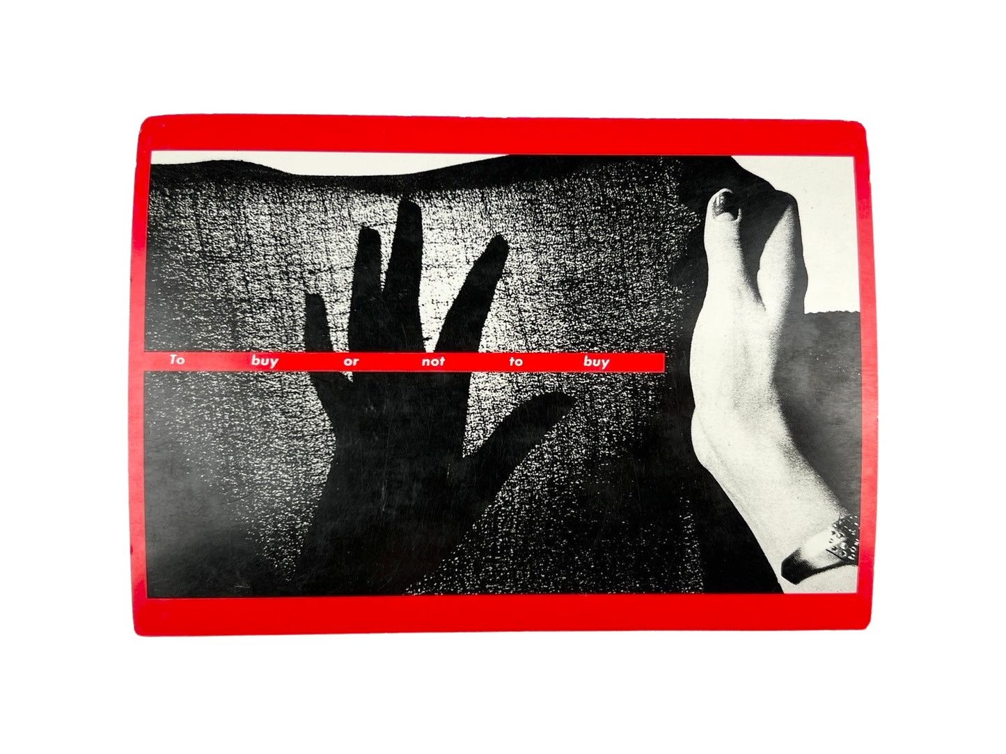 Barbara Kruger Fotofolio Postcard