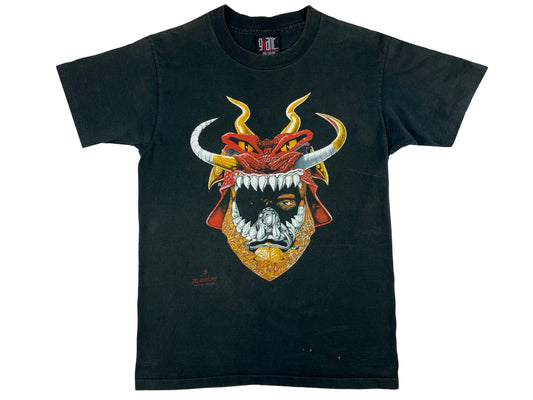 Vintage Alchemy 'Dragon Samurai' Black T-Shirt
