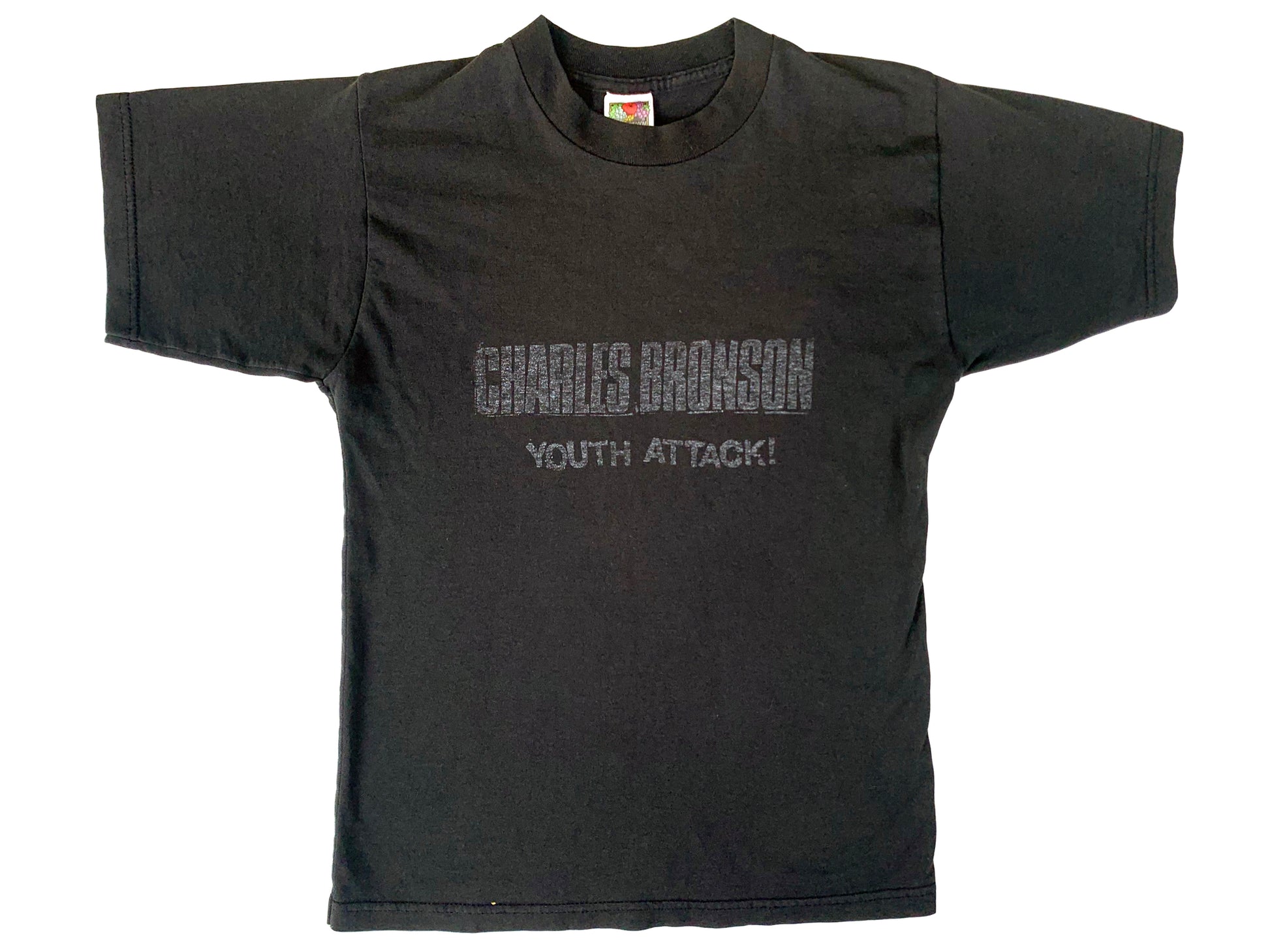 Vintage Charles Bronson Youth Attack T-Shirt Screamo Grindcore 90s
