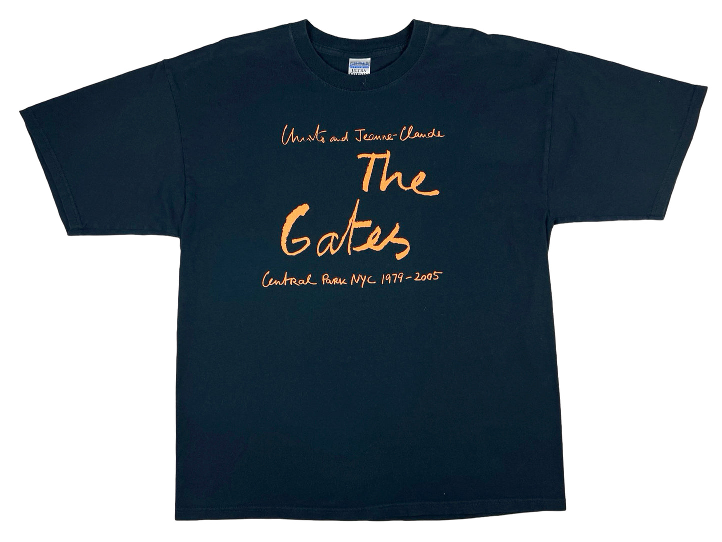 Vintage Christo & Jeanne-Claude 'The Gates' Central Park T-Shirt y2k